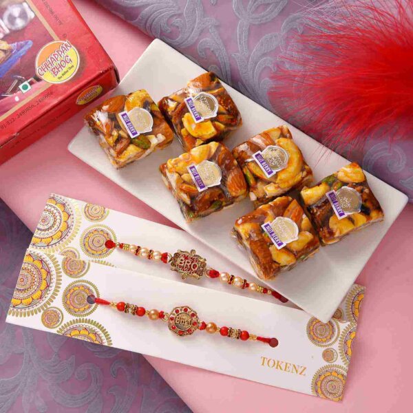 Get delicious nutberries and multiple rakhis.