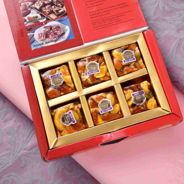 Get delicious nutberries and multiple rakhis.- FOR USA
