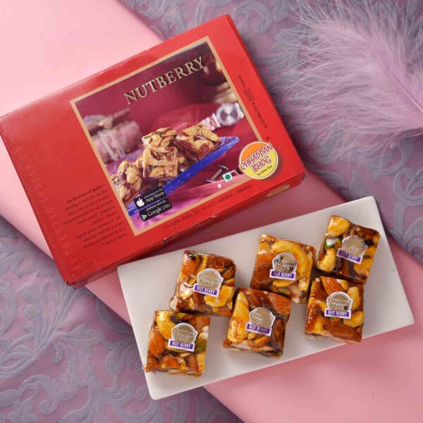 Get delicious nutberries and multiple rakhis.- FOR USA