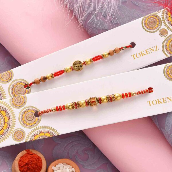 Pista Roll with Multiple Rakhi Threads.- FOR USA