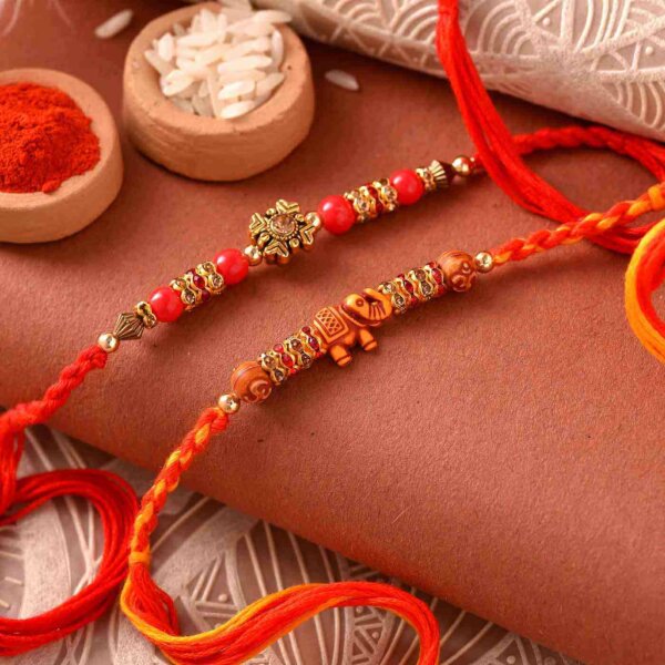 Wonder Beads Rakhi set of 2