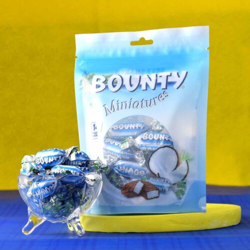Bounty Miniature Chocolate candy (140 Gms)