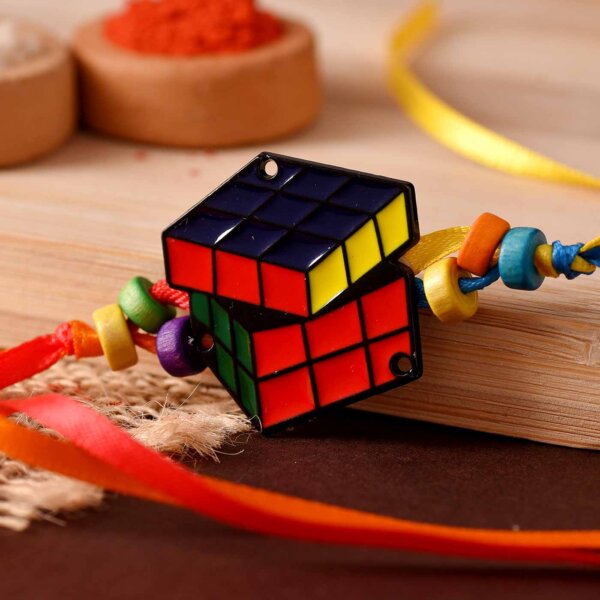 Rubik Cube Rakhi