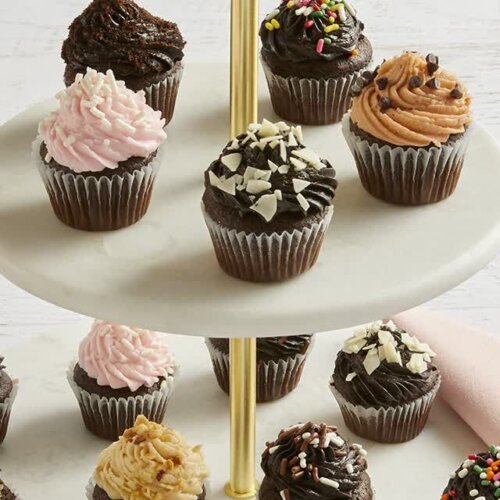 Mini Chocolate Lovers Cupcakes