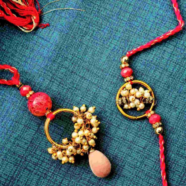 Thread of Tradition Rakhi Lumba set