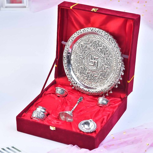 Diwali Pooja Thali Set Diwali Pooja Thali Set