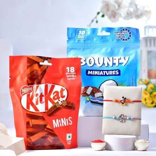 Chocolate Love Rakhi Hamper Chocolate Love Rakhi Hamper