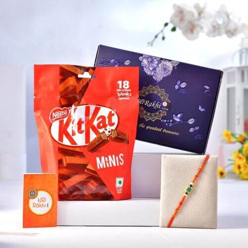 Festive Chocolate Rakhi Box Festive Chocolate Rakhi Box