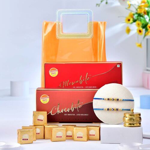 Sweet Duo Rakhi Hamper Sweet Duo Rakhi Hamper