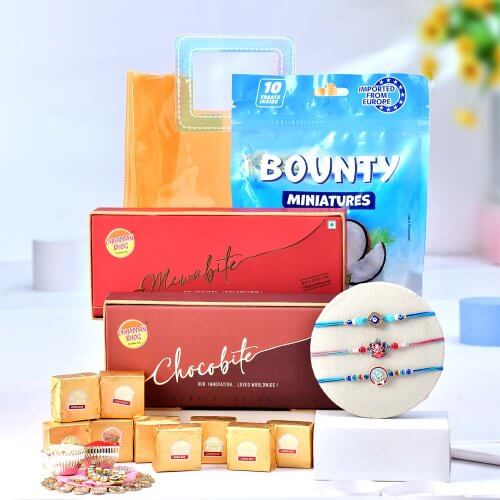 Rakhi Triple Celebration Hamper