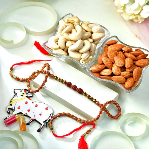 Rakhi Traditional Nut Hamper Rakhi Traditional Nut Hamper