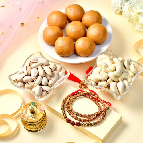 Rakhi Mithaas & Crunch Box Rakhi Mithaas & Crunch Box