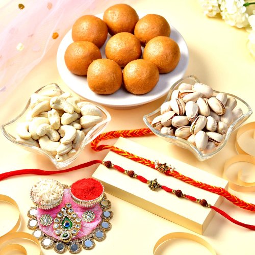 Classic Rakhi Double Delight Box Classic Rakhi Double Delight Box