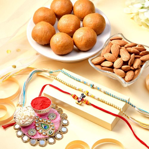 Rakhi Triple Joy Box Rakhi Triple Joy Box