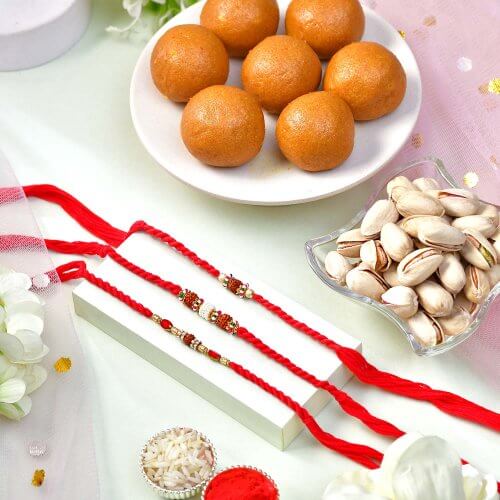 Elegant Rakhi Gift Box