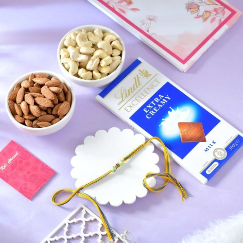 Rakhi & Lindt Delight Rakhi & Lindt Delight