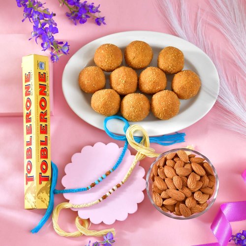 Rakhi Chocolate & Nuts Collection Rakhi Chocolate & Nuts Collection