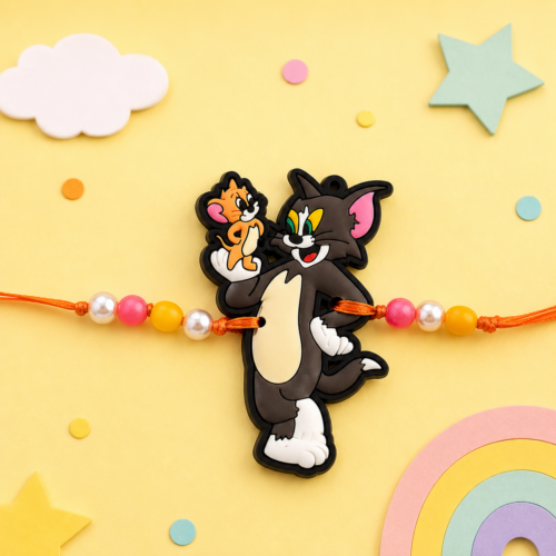 "Kids Tom & Jerry Rakhi 1 " "Kids Tom & Jerry Rakhi 1 "