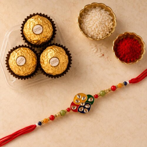 Classic Charming Rakhi Combo Classic Charming Rakhi Combo