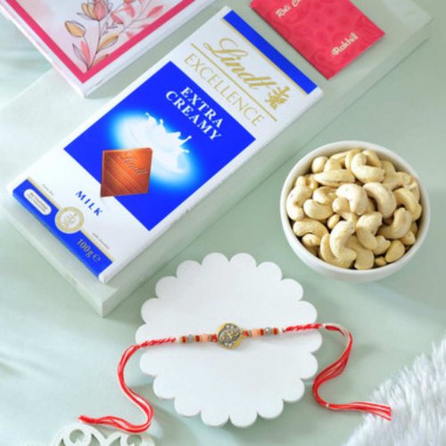 Lindt Celebration Rakhi Hamper Lindt Celebration Rakhi Hamper