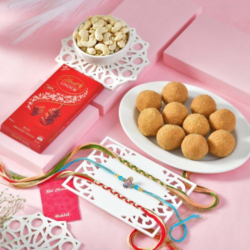 Lindt Delight Rakhi Hamper Lindt Delight Rakhi Hamper