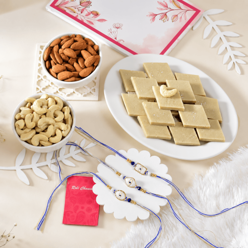 Royal Evil Eye Rakhi Gift Hamper Royal Evil Eye Rakhi Gift Hamper