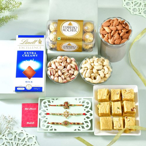Royal Indulgence Rakhi Hamper Royal Indulgence Rakhi Hamper