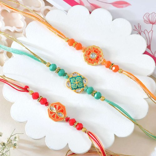 Trinity Charm Rakhi Set