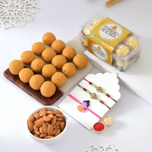 Golden Bond Rakhi Hamper