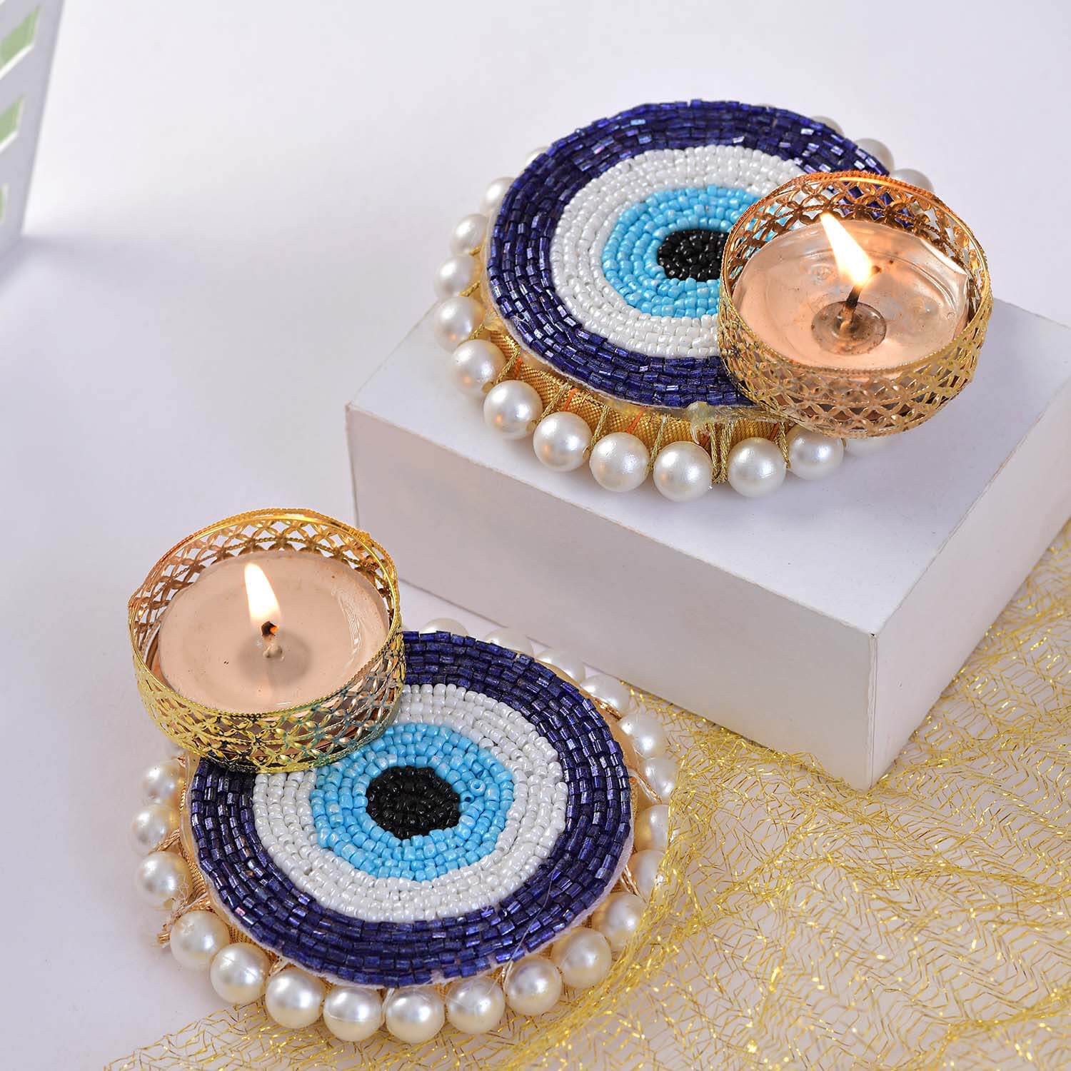 Utsav Blue Basket Utsav Blue Basket