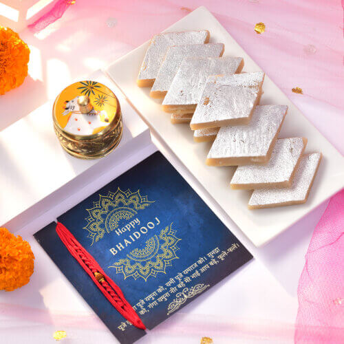 Bhaidooj Sweet Blessings Hamper