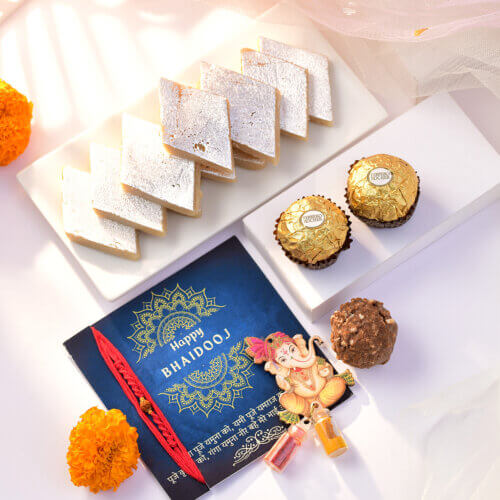 Hamper Name: Bhaidooj Sweet Treats Hamper