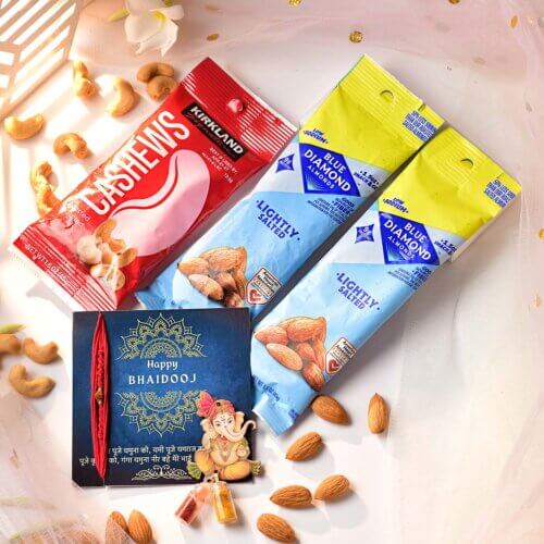 Bhaidooj Blessings Dry Fruit Hamper Bhaidooj Blessings Dry Fruit Hamper