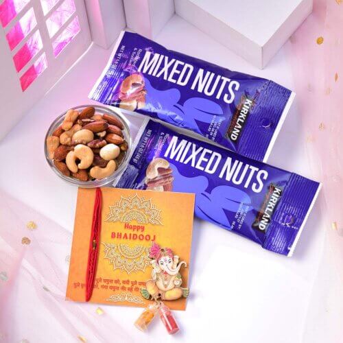 Premium Mixed Nuts Bhaidooj Gift Hamper Premium Mixed Nuts Bhaidooj Gift Hamper
